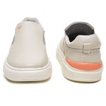 Sapatênis Masculino 100% Couro Gogowear Corona Off-white