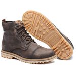 Bota em Couro Gogowear Clark Café 