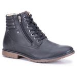 Bota Casual Masculina Gogowear 100% Couro ref Distefano Preto