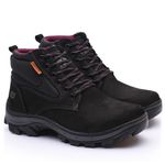 Bota Feminina Segurança EPI CA Gogowear 100% Couro ref Duster cor Preto-A