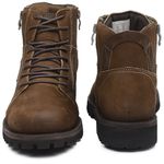 Bota Casual Masculina Gogowear 100% Couro ref Explorer Cravo