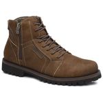 Bota Casual Masculina Gogowear 100% Couro ref Explorer Cravo