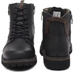 Bota Casual Masculina Gogowear 100% Couro ref Explorer Preto