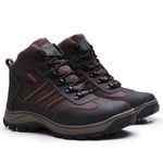 Bota Segurança Adventure EPI CA Gogowear 100% Couro ref Fall cor Café / NY 317