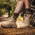 Bota Tático Militar Gogowear 100% Couro ref Intrunder Areia