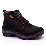 Bota Feminina Segurança EPI CA Gogowear 100% Couro ref Duster cor Preto-A