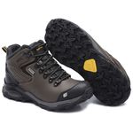 Bota Coturno Motociclista 100% Impermeável Gogowear 100% Couro ref Trek100 cor Rato