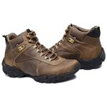 Bota Coturno Adventure Gogowear 100% Couro ref Euro Sprint cor Musgo