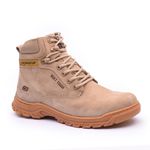 Bota Coturno Adventure Gogowear 100% Couro ref GW10 cor Areia