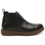 Bota Casual Masculina Gogowear 100% Couro ref Jhon Preto