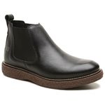Bota Casual Masculina Gogowear 100% Couro ref Jhon Preto