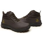 Bota Gogowear Para Eletricista 100% Couro com CA - Ref. KW2026 Café 