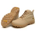 Bota Gogowear Para Eletricista 100% Couro com CA - Ref. KW2026 Areia PRF 