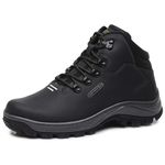 Bota Adventure Masculino Gogowear 100% Couro ref Panama cor Preto