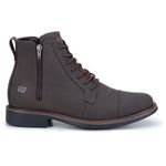 Bota Casual Masculina Gogowear 100% Couro ref Quebec Café