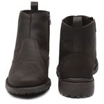 Bota Chelsea Casual Masculina Gogowear 100% Couro ref Roos 27 cor Mustang Café