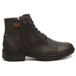 Bota Casual Masculina Gogowear 100% Couro ref Royal Preto