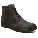Bota Casual Masculina Gogowear 100% Couro ref Royal Preto