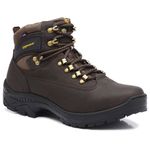 Bota Coturno Adventure Gogowear 100% Couro ref Scale cor Café