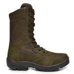 Bota Coturno Militar Gogowear Couro ref Stiger Nobuck Selva Oliva Padrão EB.