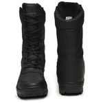 Bota Coturno Militar Gogowear Couro ref Stiger Nobuck Selva Preto Padrão EB.