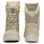 Bota EPI CA Tática Militar Gogowear 100% Couro ref Combat Cor Areia