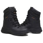 Bota EPI CA Tática Militar Gogowear 100% Couro ref Combat Cor Preto