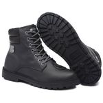 Bota Coturno Motociclista Gogowear 100% Couro ref Tech cor Preto