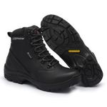 Bota EPI CA Tática Militar Resistente a Agua Gogowear 100% Couro ref Tracker cor Preto