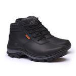 Bota Coturno Segurança EPI CA Gogowear 100% Couro ref Valtra cor Preto