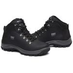 Bota Adventure Masculino Gogowear 100% Couro ref Vertex cor Preta