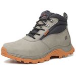 Bota Segurança Adventure EPI CA Gogowear 100% Couro ref X-Terra cor Nob Concreto