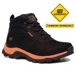 Bota Segurança Adventure EPI CA Gogowear 100% Couro ref X-Terra cor Nob Preto