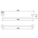 Porta Toalha Lorenzetti Loft Rose 2040 R 82