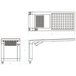 Chuveiro Lorenzetti Acqua Duo Flex preto/cromado 127V 5500W