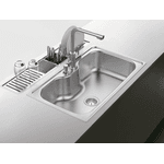 Escorredor de embutir Tramontina Aço Inox com Acabamento Scotch Brite 90x18 cm