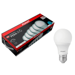 Kit com 6 Lâmpadas led Pera Avant 9W 6500k Branco Bivolt