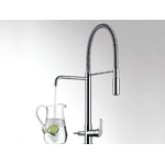 Misturador Monocomando Lorenkitchen 2264 C76 Ducha E Saída Para Água Filtrada Lorenzetti