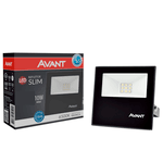 Refletor Avant Led Slim 10W 6500K Luz Branca Bivolt