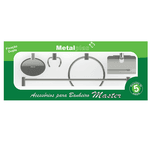 Kit Inox Metalplas Master 5 Peças
