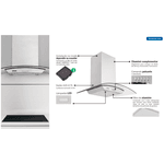 Coifa Tramontina Inox Vetro 90cm 110V 95800/007