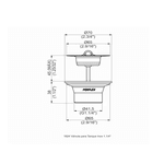 Válvula Perflex 1624 Tanque Plast/ Inox