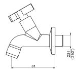 Torneira Perflex 1178 C 22 Para Lavabo Unica