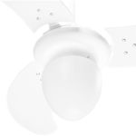 Ventilador de Teto Tron Búzios Max CLM 3 Pás Branco