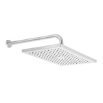 Ducha quadrada com braço p/parede Cromado Rainsense Roca A5BA650C0C