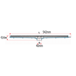 Ralo Grelha Linear Tigre 50cm