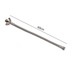 Engate Perflex Flexível 60cm Inox Alta Pressão