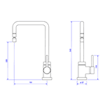 Misturador Monocomando DECA Cozinha Mesa Spin Rerd Gold - 2270.GL72.RD 