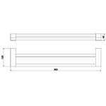 Toalheiro Duplo Lorenzetti 2042 C 78