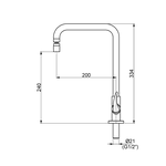 Torneira para Cozinha Perflex C55 1167